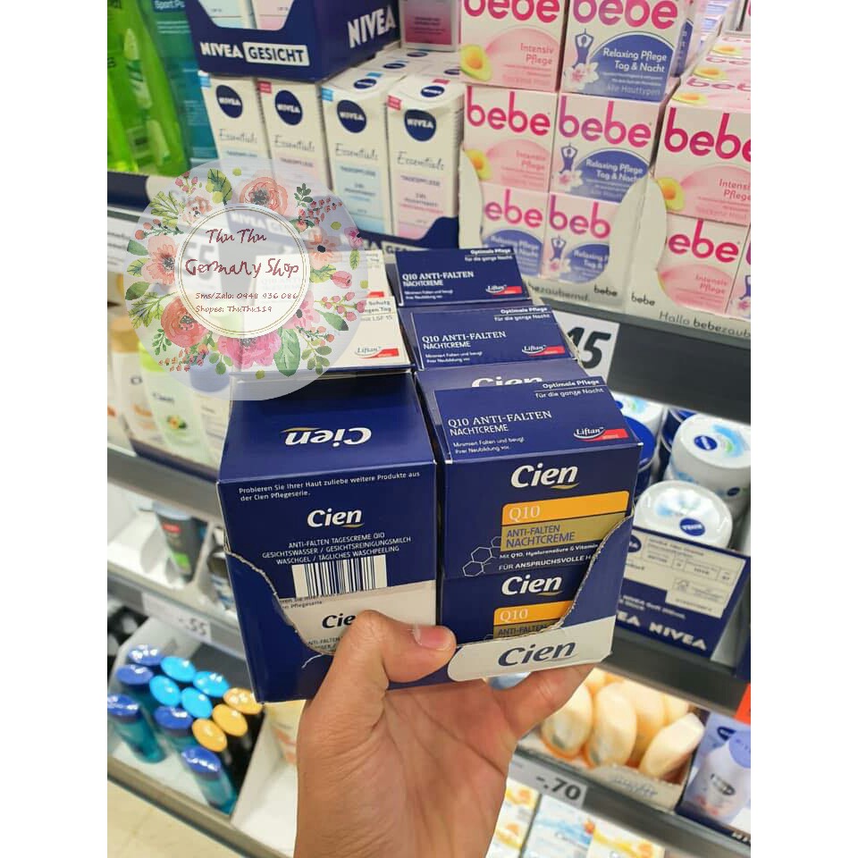 Kem dưỡng ngày và đêm cien q10 made in germany