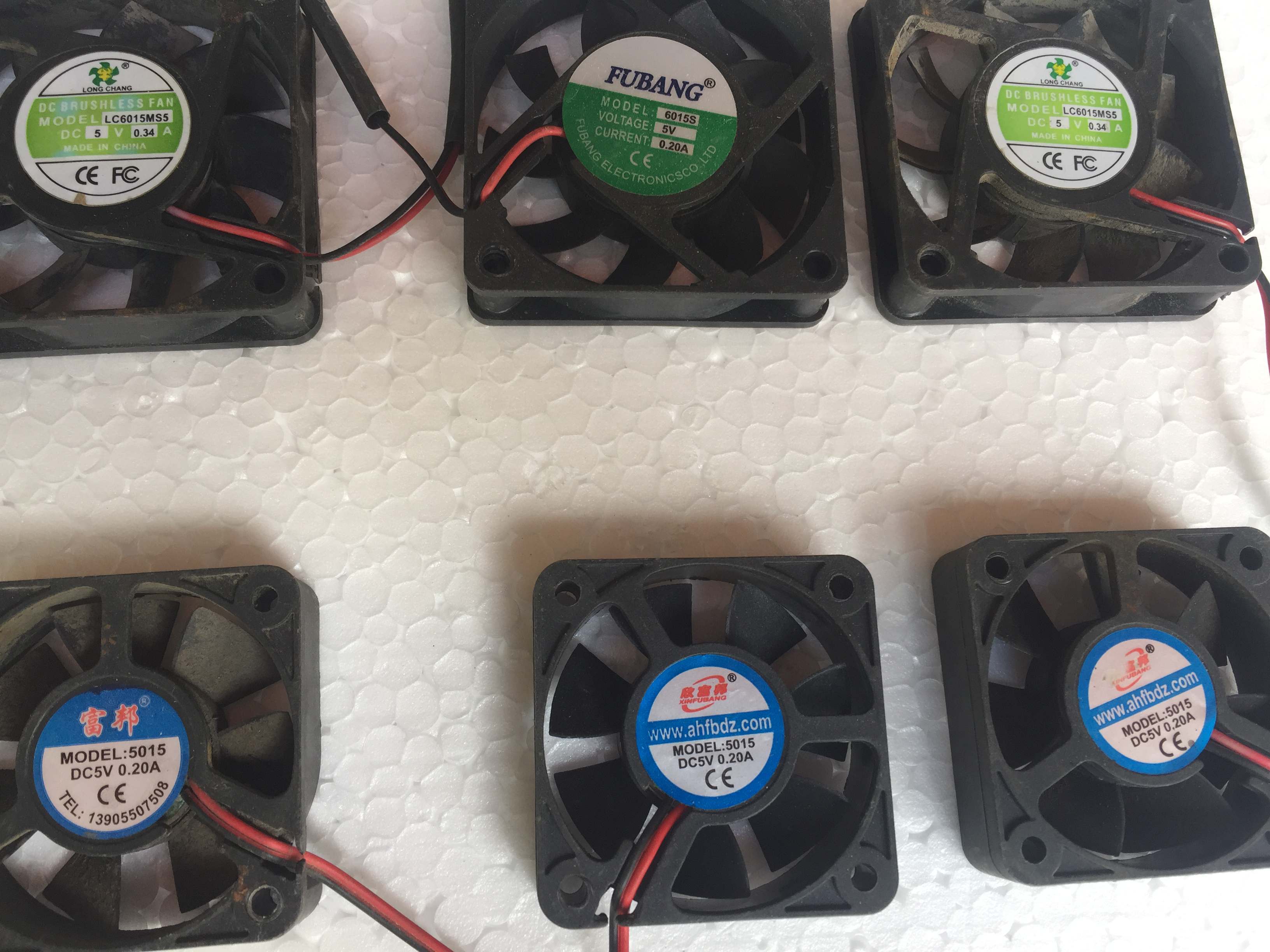 5V Cooling Fan, Size 6X6Cm, for Computers