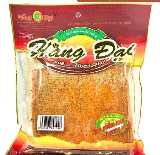 Bò miếng Hằng Đại cay cay [gói~40 miếng]