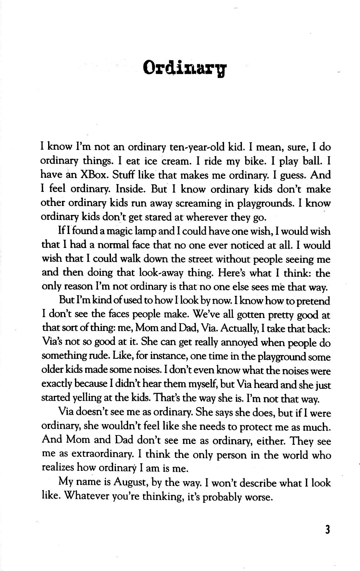 Sách Ngoại Văn - Wonder ( R. J. Palacio )