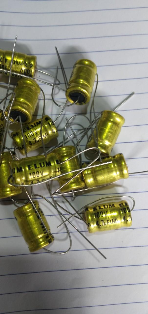 10 Tụ loa 4.7uf 100v