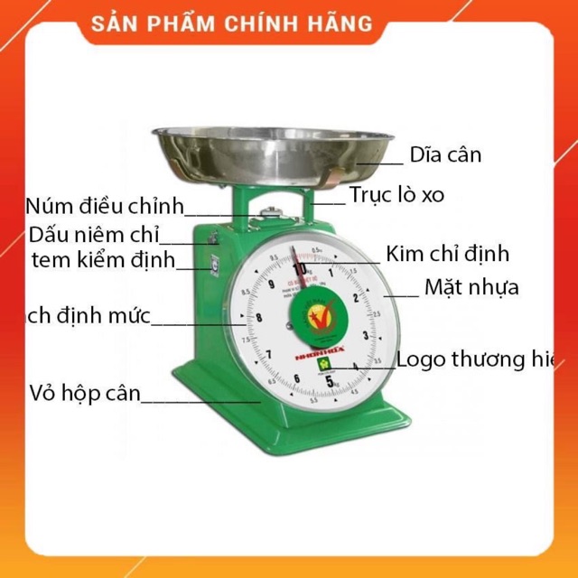 Cân đồng hồ nhơn hoà 10kg