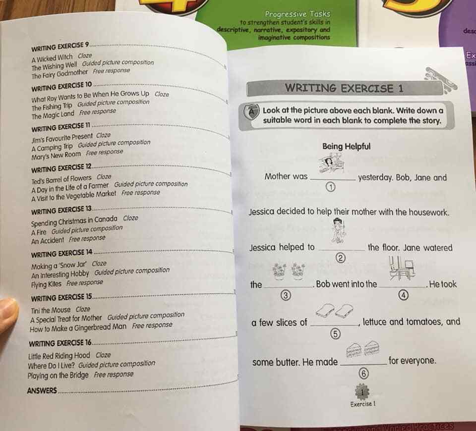 Đồ chơi cho bé học tiếng anh (Tặng kèm file nghe) Conquer creative writing for primary