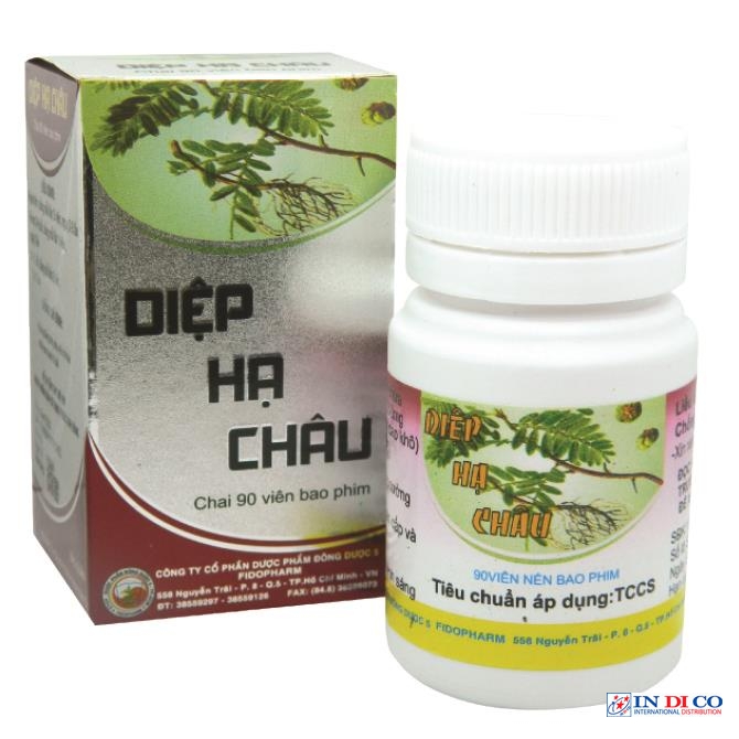 Viên uống Diệp Hạ Châu – hỗ trợ gan (Lọ 90 viên)