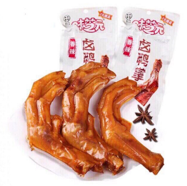 CHÂN VỊT CAY SIÊU HOT - ĂN VẶT