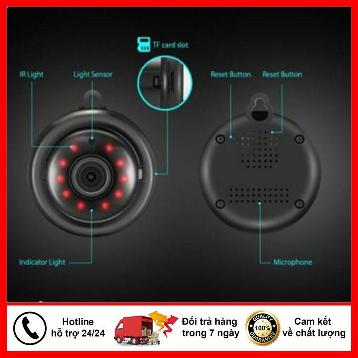 Thiết bị giám sát an ninh, camera mã V380