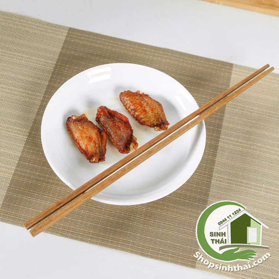 Đũa bếp gổ dừa - đũa dài xào nấu dài 39cm - (1 đôi)