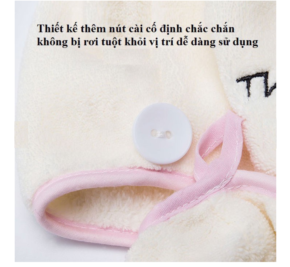 Khăn quấn đầu lau khô- ủ tóc