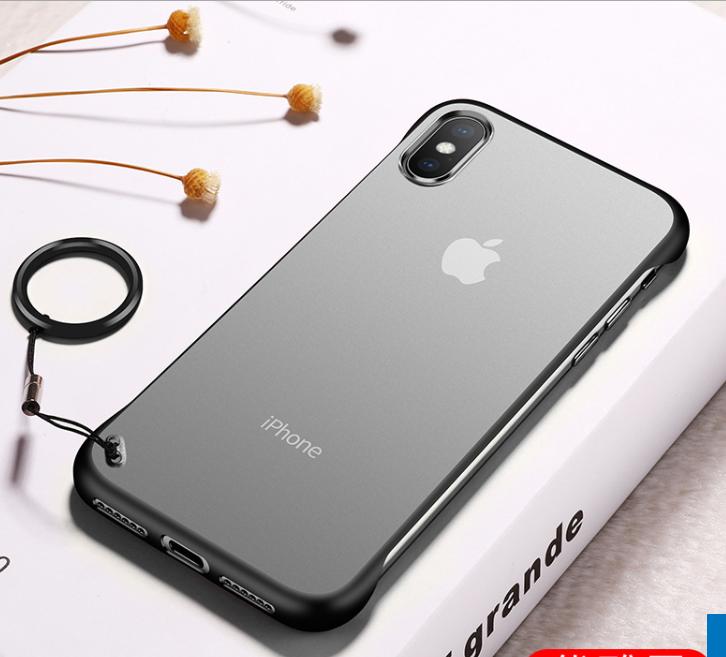 Ốp lưng kiểu không viền cho iphone11 11promax iphonex iphone8 iphone8plus iphone7 7plus 6 6plus