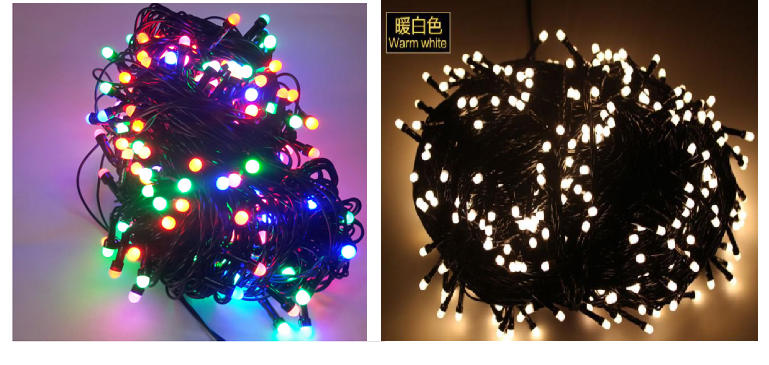 [GIÁ HỦY DIỆT] DÂY ĐÈN LED Q8 HẠT LED LỚN 40 MÉT 180 BÓNG LED