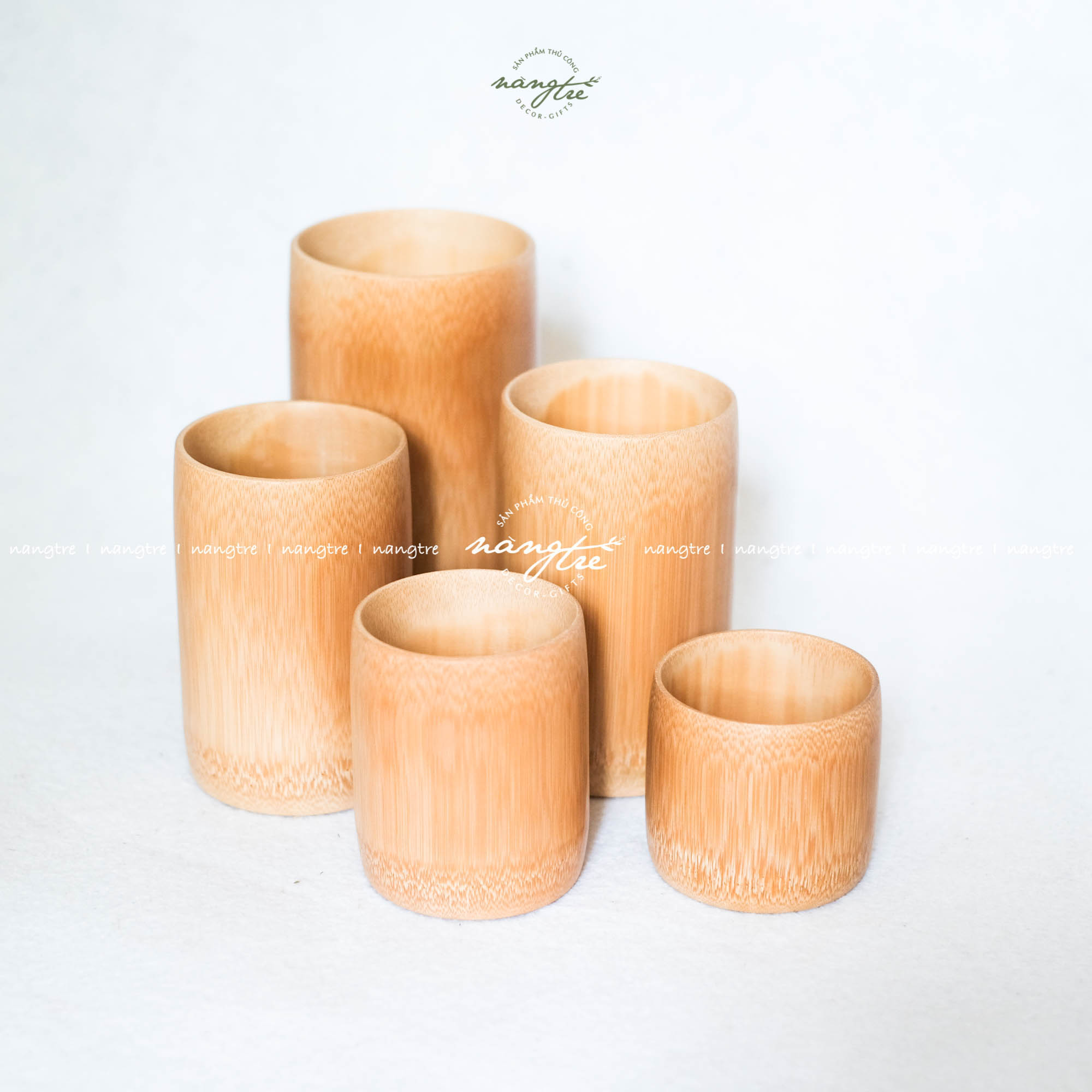 [HCM]Ly tre - ly tre handmade (bamboo cup)