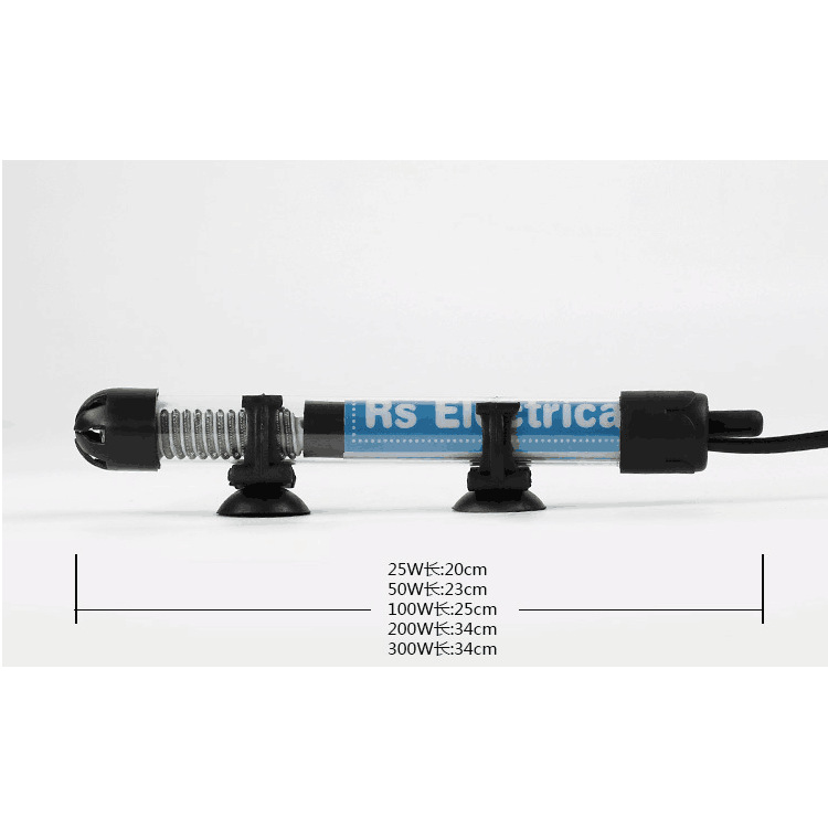 Sưởi bể cá rs electrical 50w 100w 200w 300w - sưởi giá rẻ