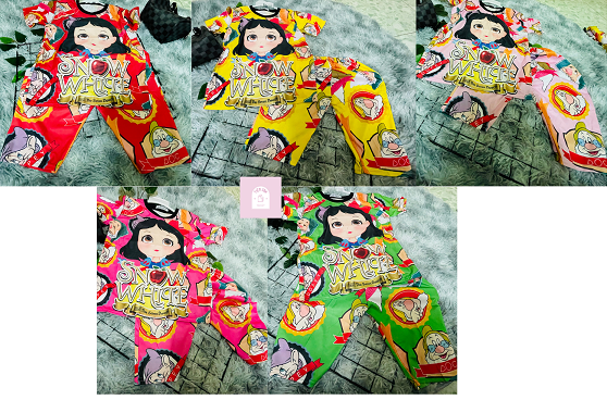 Đồ bộ bé gái thun hình girl