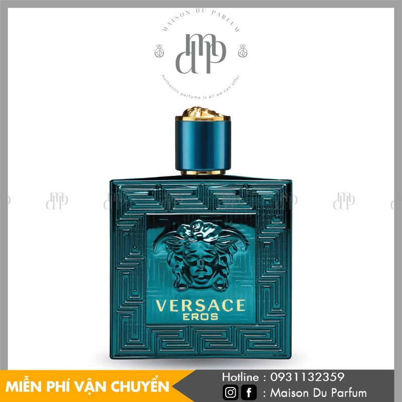 [Travel Size] Nước hoa nam Versace Eros EDT - Chính hãng - Maison Du Parfum