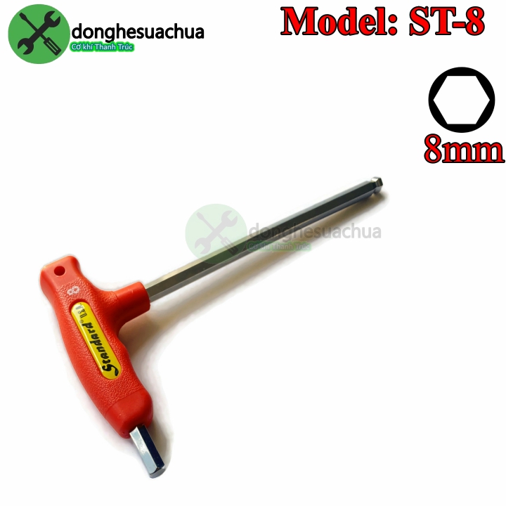 [HCM]Lục giác bi chữ T 8mm Standard ST-08