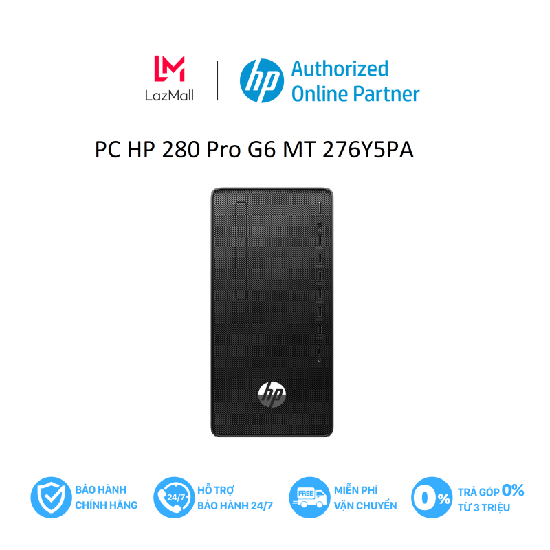 Bảng giá VOUCHER 2 TRIỆU (11/11) Máy tính để bàn HP 280 Pro G6 MT/ i7-10700-2.9G/ 8G/ 256G SSD/ DVDRW/ WL+BT/ W10/276Y5PA Phong Vũ