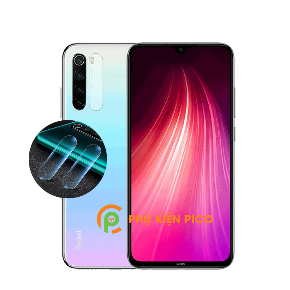 Dán camera Xiaomi Redmi Note 8 chống xước bảo vệ camera - Cường lực camera Redmi Note 8