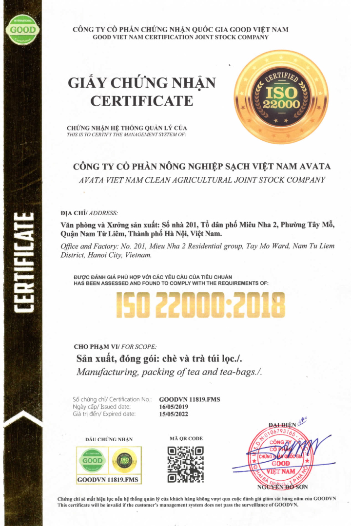 TRÀ ĐEN (Hồng trà) cao cấp Mộc Châu 100g (nhãn vàng) - The Lover Tea