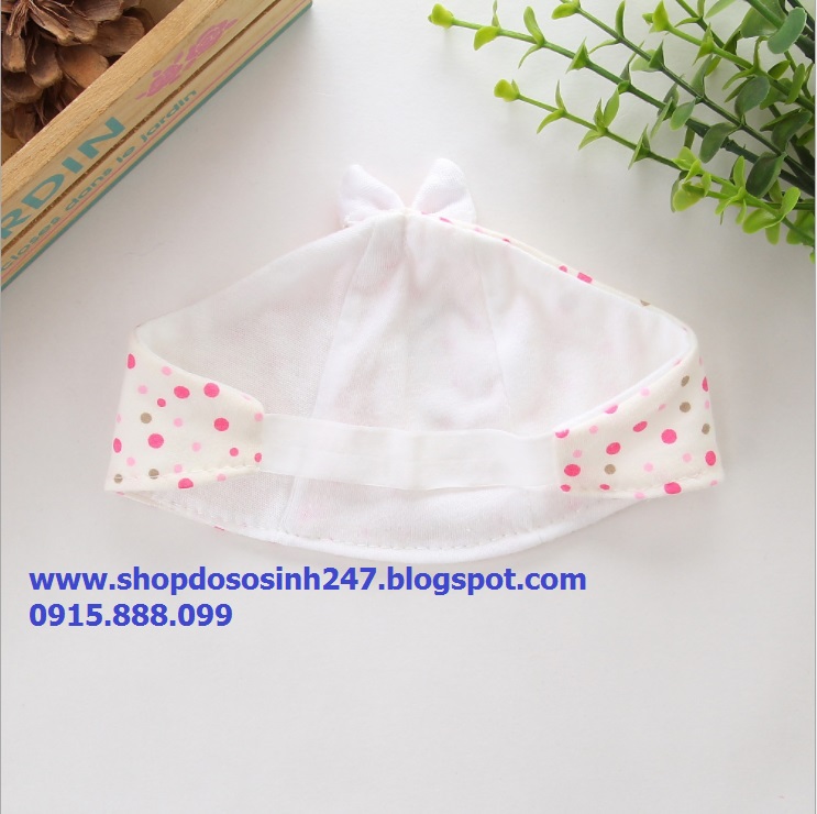 [Hoàn tiền 6%]MŨ CHE THÓP CHO BÉ SƠ SINH ĐẾN 6 THÁNG