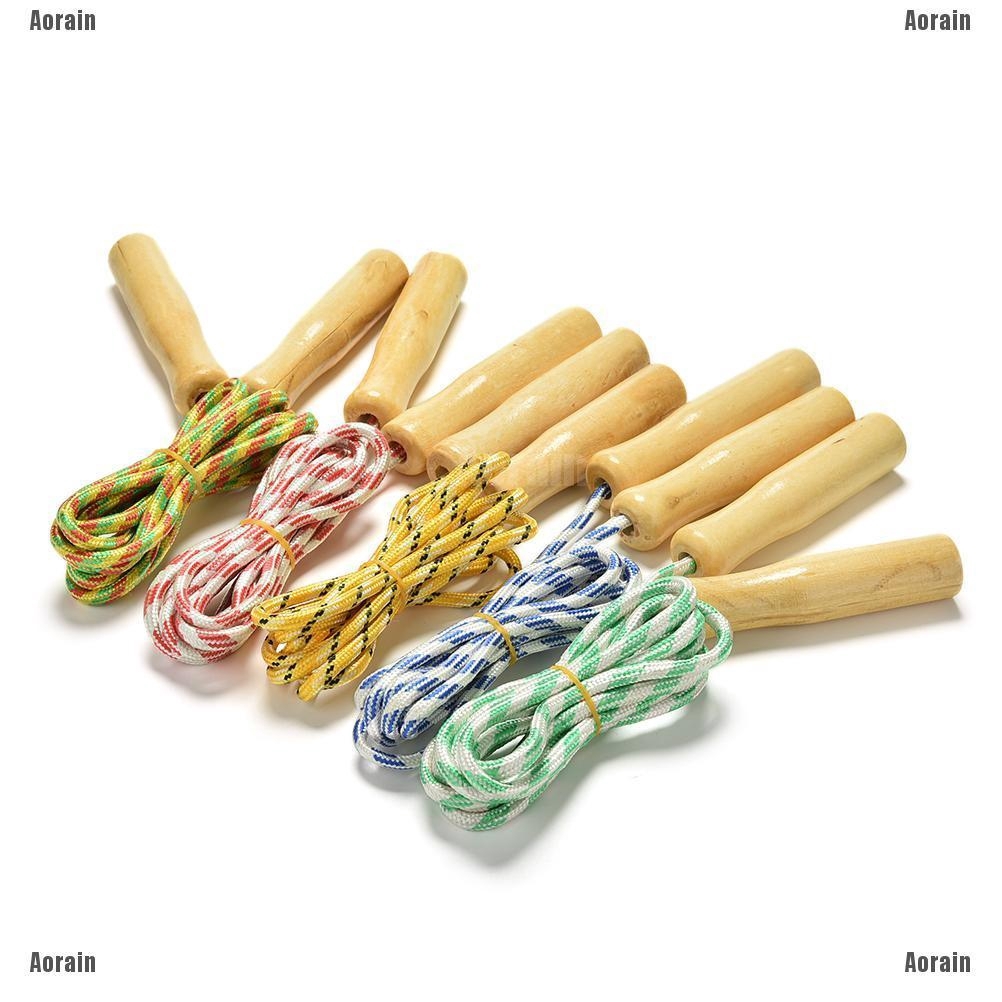 Dây nhảy cán gỗ lò xo 718