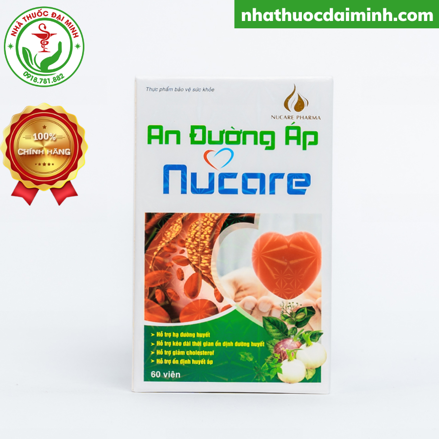 An Đường Áp Nucare Lọ 60 Viên