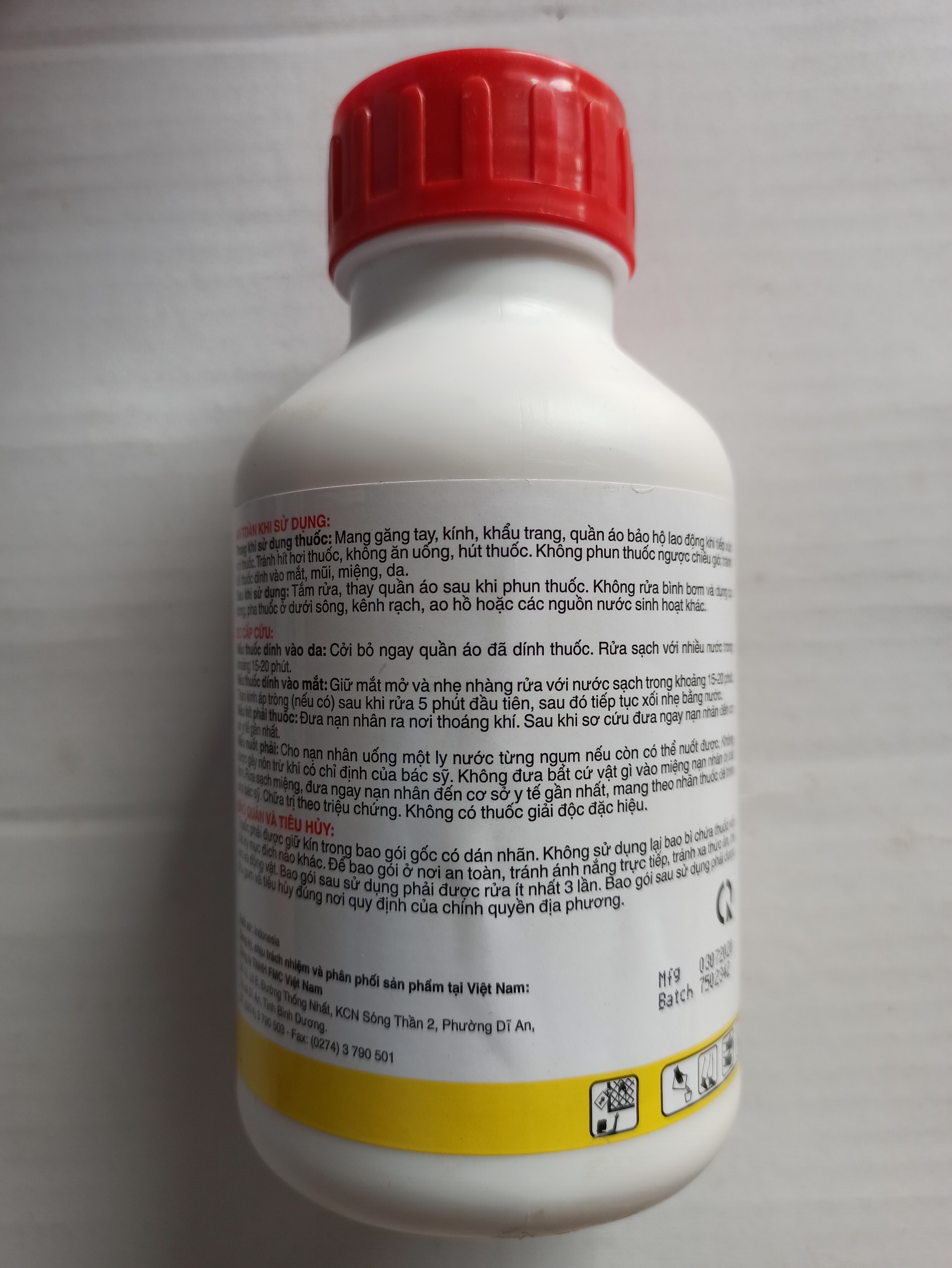 Thuốc trừ sâu Marshal 200SC- Chai 500ml