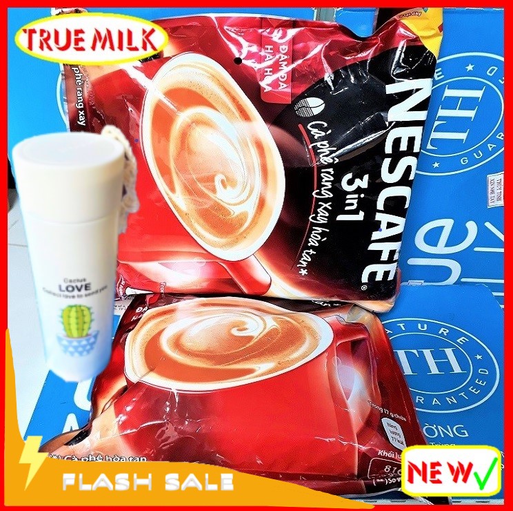 [Tân Phú] COMBO 5 gói Cà phê ĐEN ĐÁ hoà tan NesCafe-Café Việt x 16g ...
