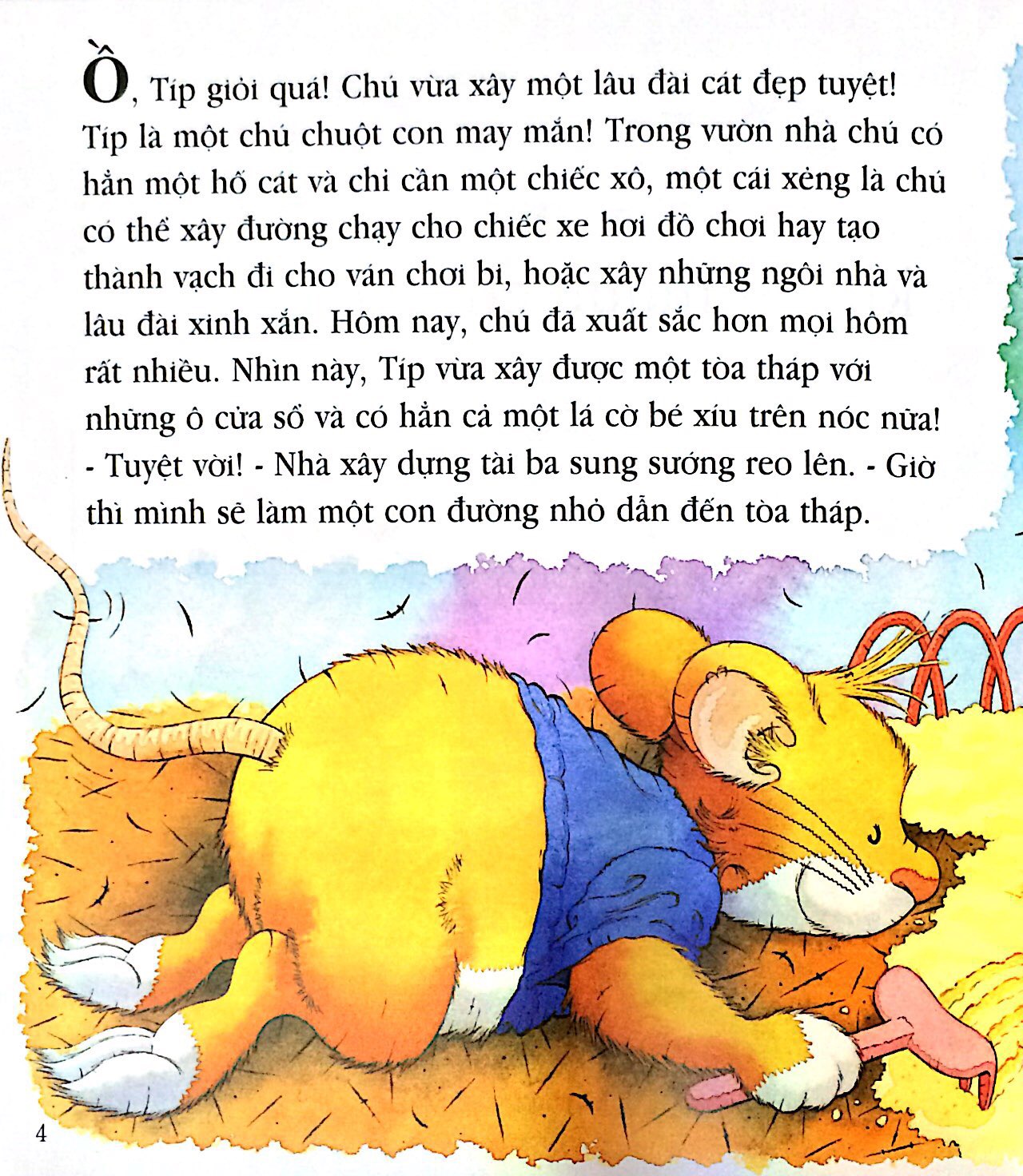 Chuột Típ không muốn chia sẻ đồ chơi