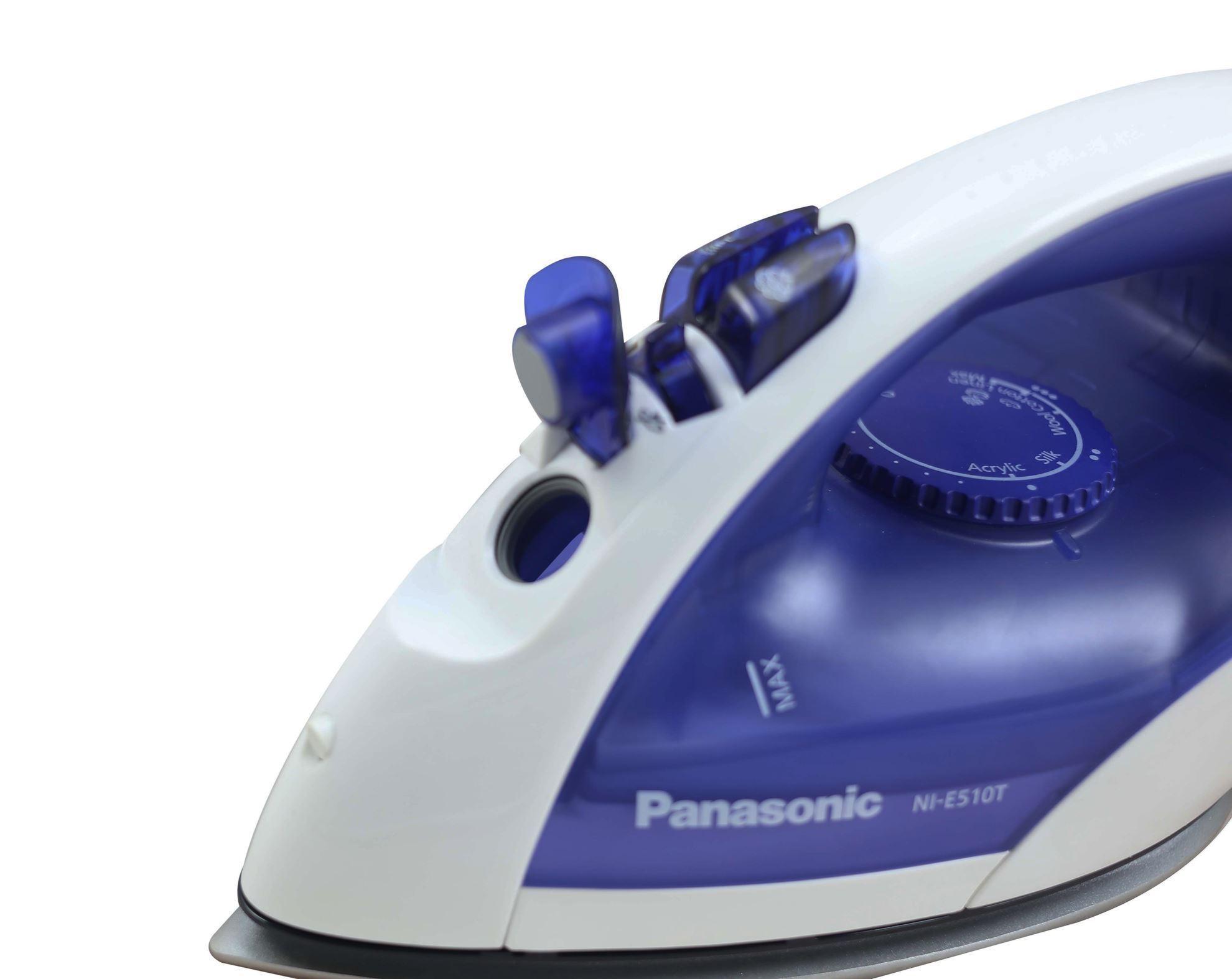 Bàn ủi hơi nước Panasonic NI-E510T (Xanh tím)