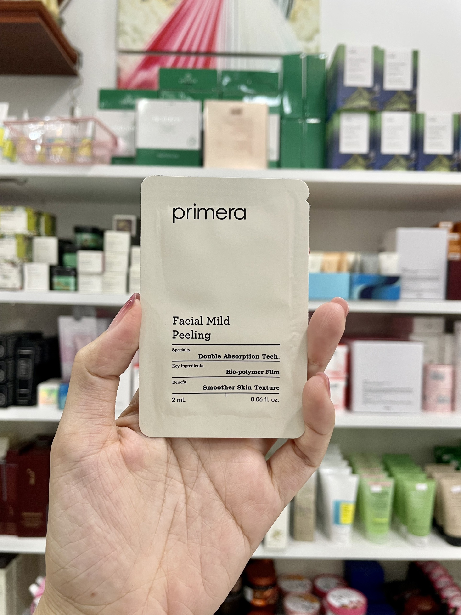 Gói Tẩy tế bào chết Primera 2ml