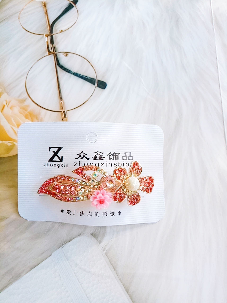 [HCM]Kẹp tóc đính đá lấp lánh(kẹp nửa tóc)