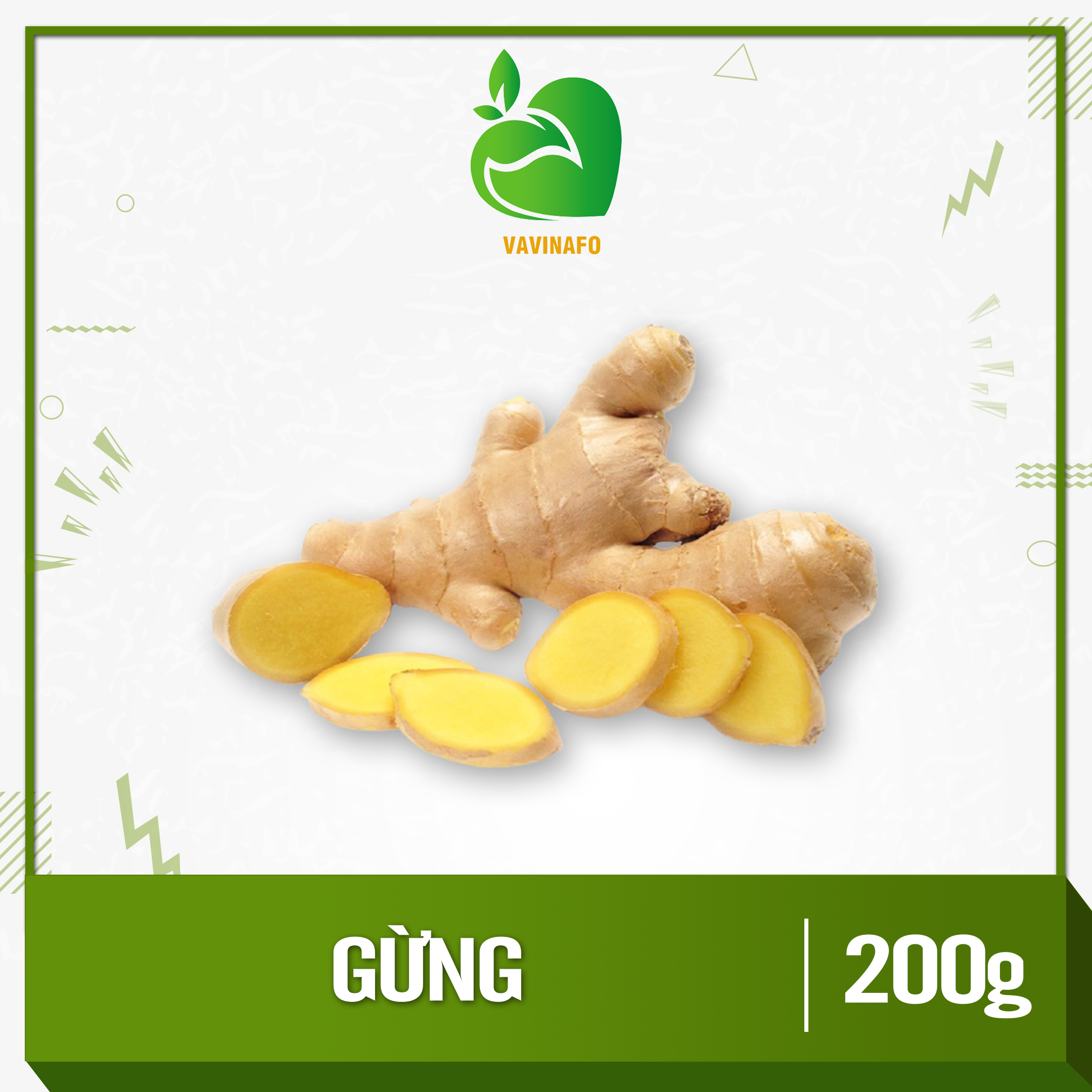 HCM - Gừng (200 g) - [Giao nhanh TPHCM]