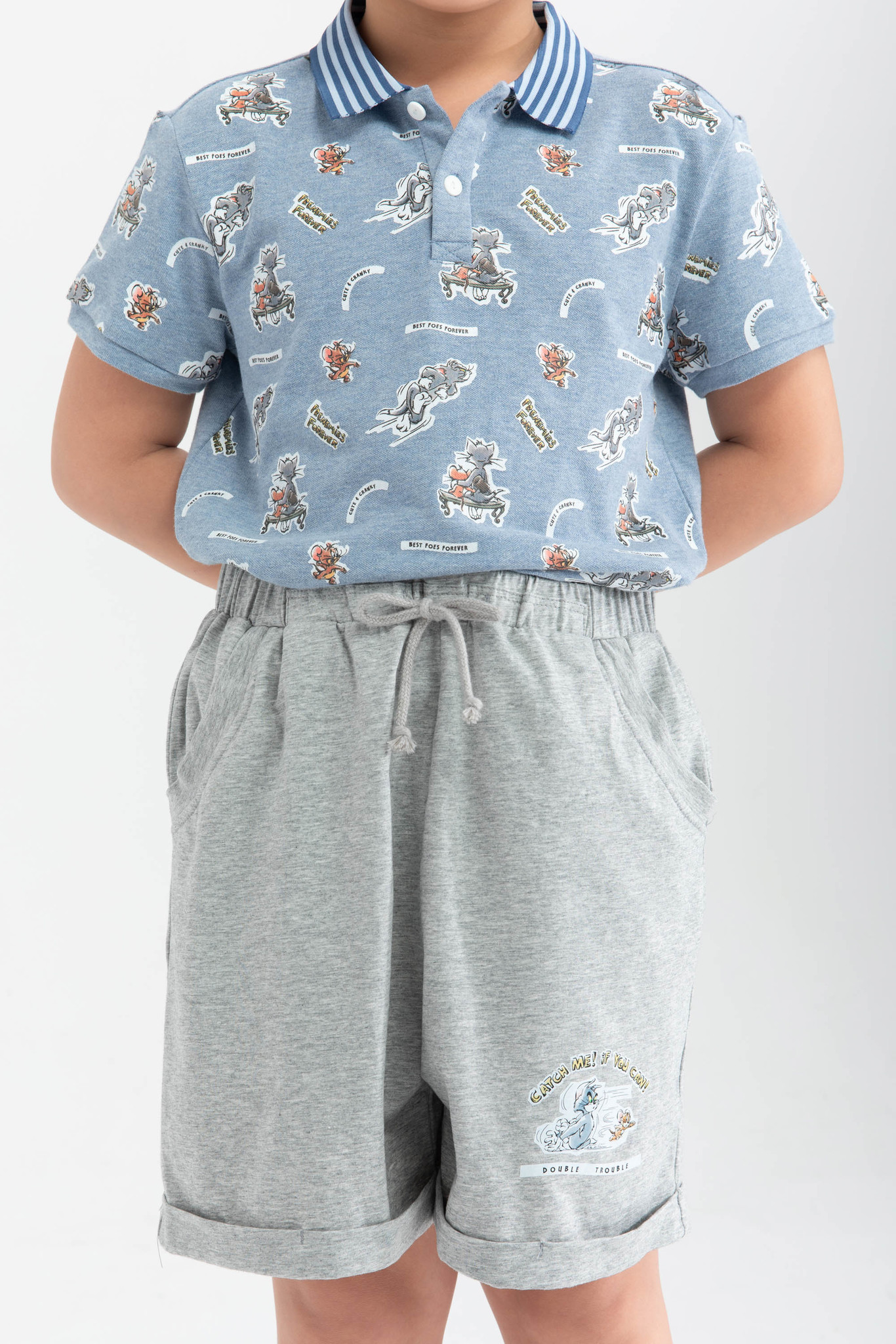 Quần bé trai thiết kế IVY moda MS 21K1213