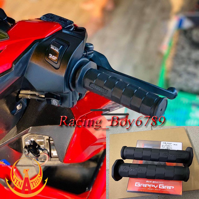 Bao tay, tay nắm cao su Daytona lắp xe (wave, sirius, exciter, winner, airblade, sh,...)