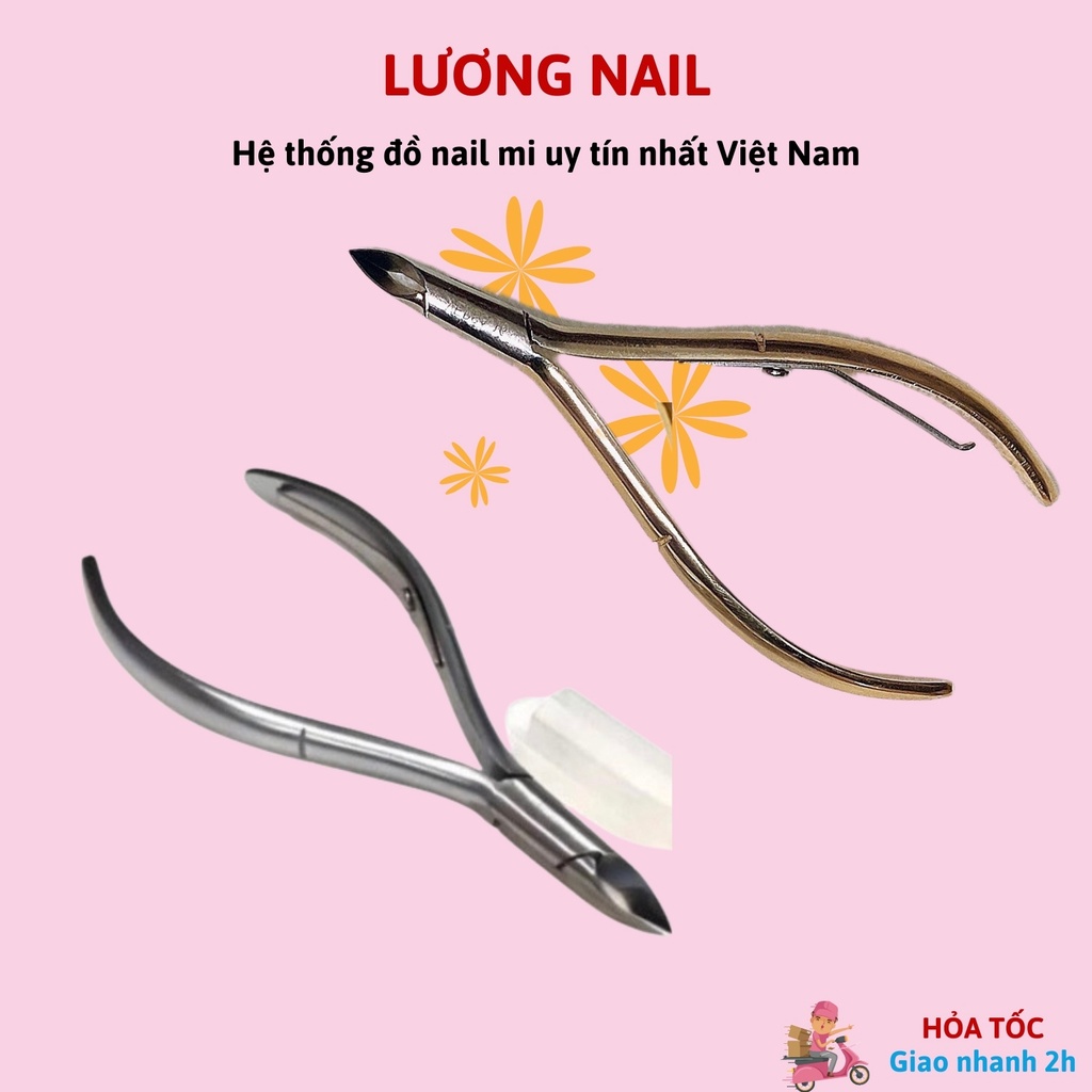 Kìm nhặt da tay kìm nhặt da chết nail D555/D18 siêu bén