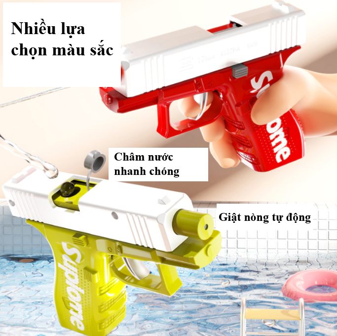 Đô Chơi Súng Phun Nước Mini Suplome