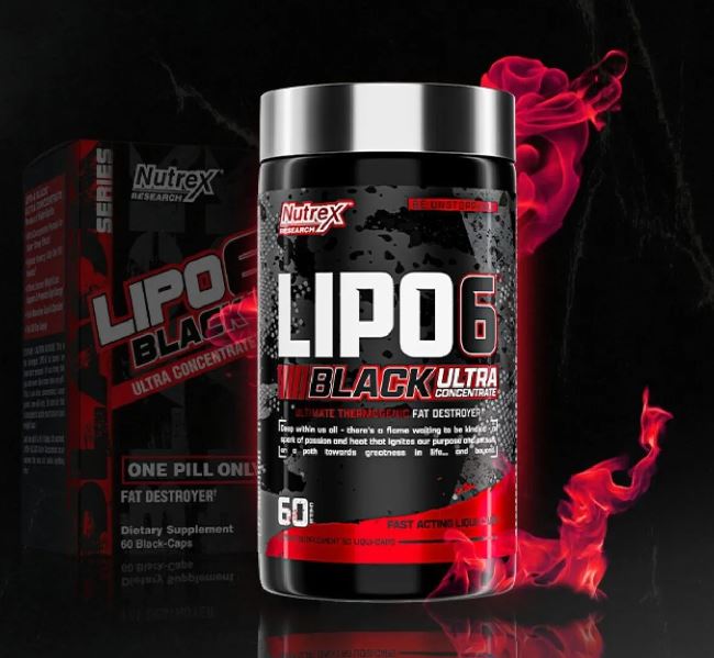 [HCM]Viên Giảm Mỡ Nutrex Lipo 6 Black 60 Viên