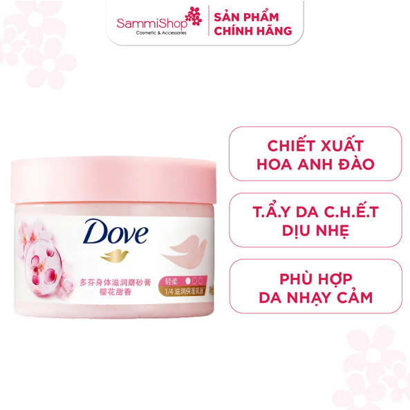 Dove Tẩy da chết Moisturizing Body Scrub 298g
