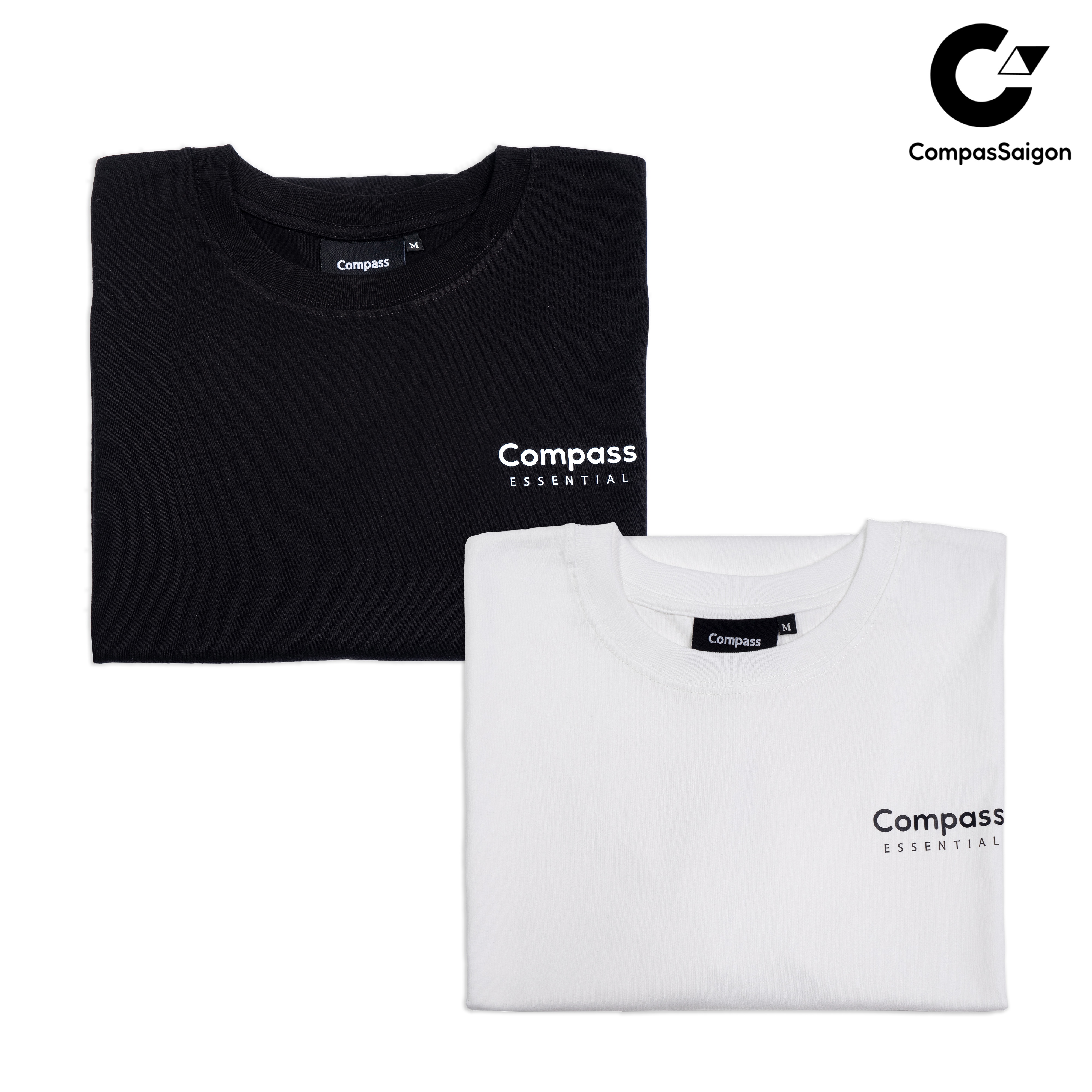 Áo thun Oversized Logo Basic Essential - Essential Basic Logo Tee