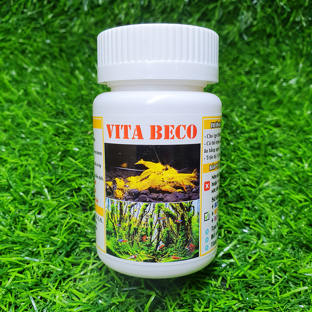 💪🏿 Vitamin Khoáng VITA BECO - 50g 🐠🦐 Dành cho cá tép