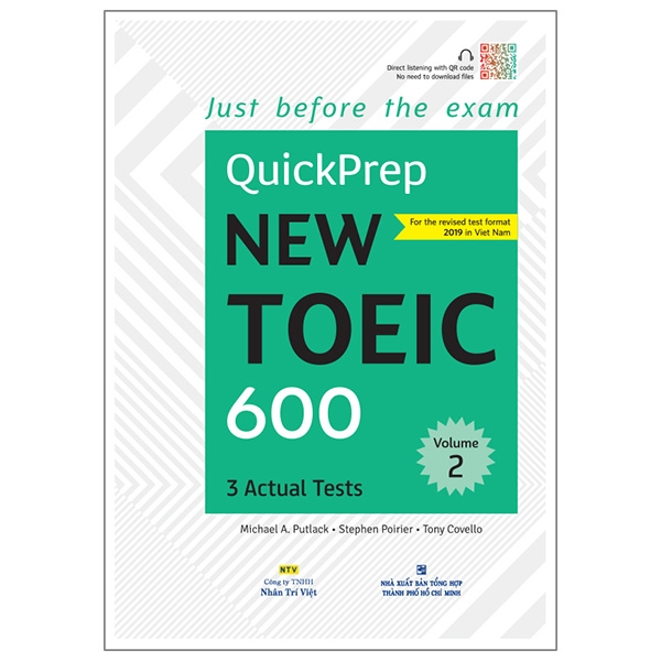 Fahasa - quickprep new toeic 600 - volume 2