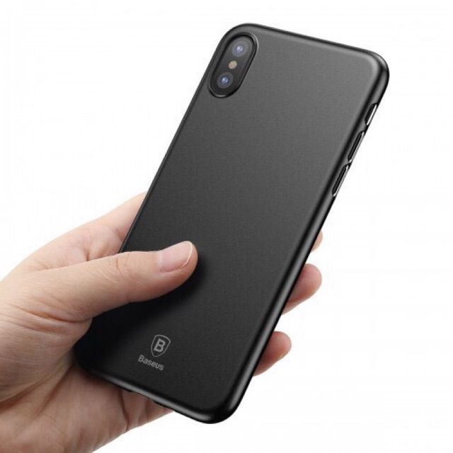 Ốp lưng nhám baseus iphone x/ xr/ xs max chuẩn chính hãng
