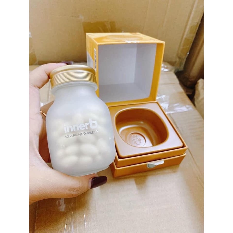 Mẫu mới 2021 (70V) Uống Cấp Nước Collagen Innerb Aqua Rich