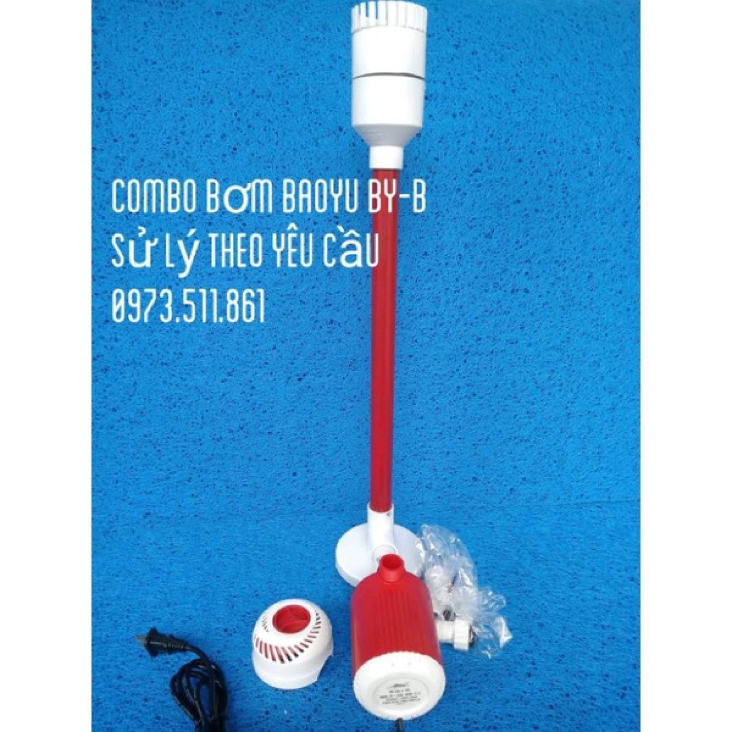 Combo bơm baoyu-BY 102 + hút mặt, đáy