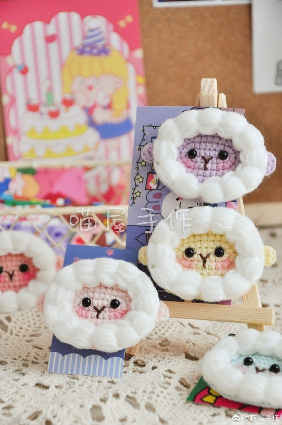 Phôi kẹp tóc kèm vải nỉ | Phụ liệu làm kẹp len handmade