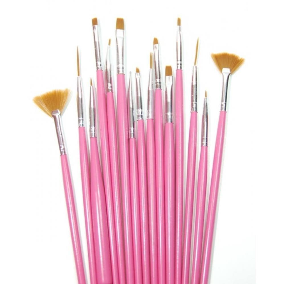 Sét cọ 15 cây chuyên dùng để vẽ nail