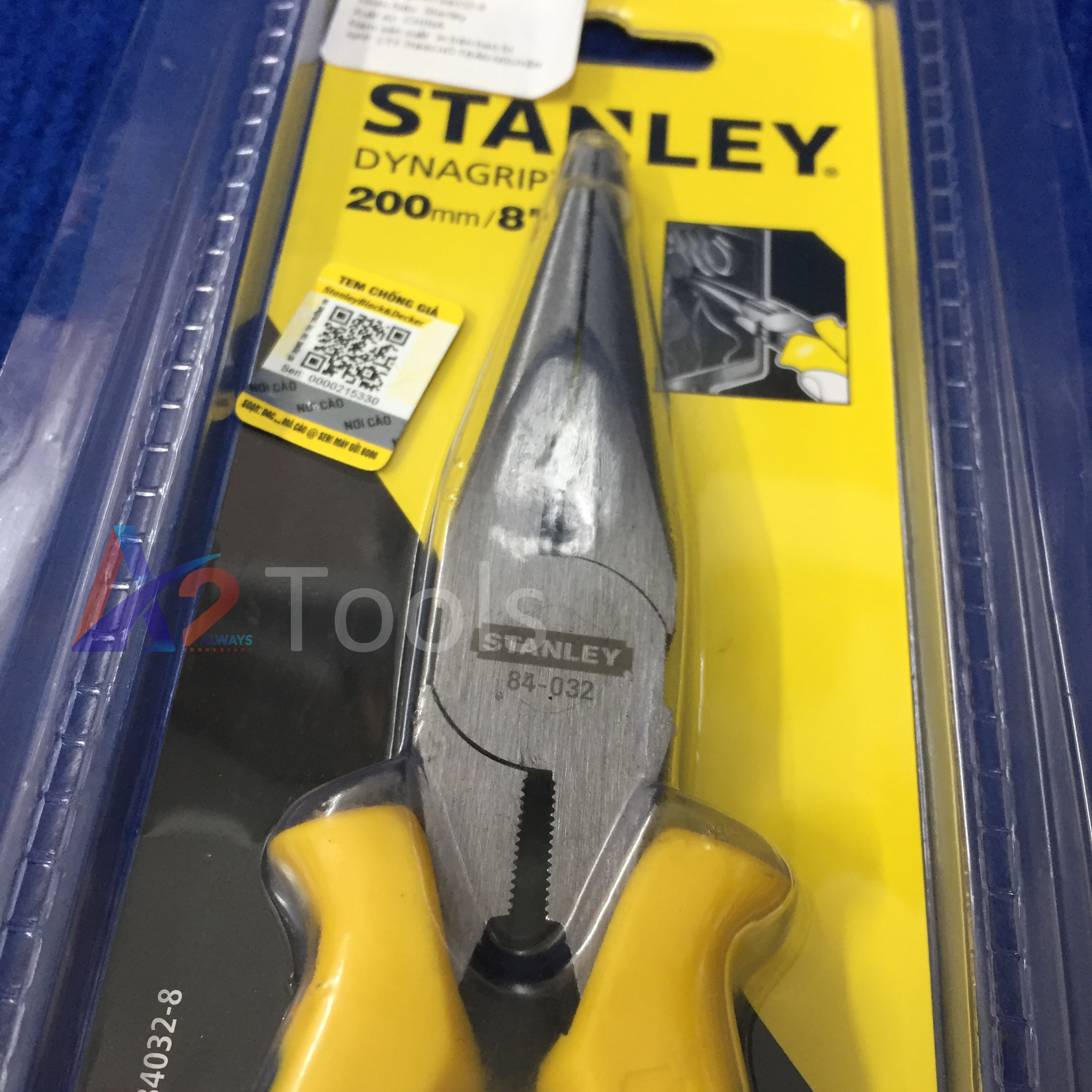 Kềm mỏ nhọn 8"/200mm STANLEY STHT84032-8