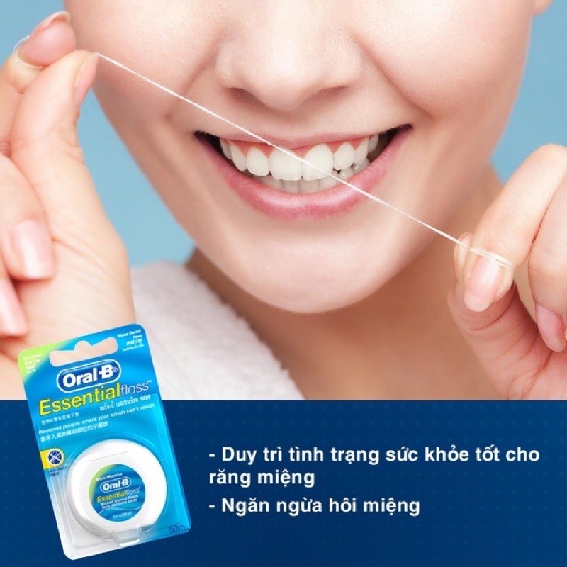 Chỉ nha khoa Oral-B Essential Floss 50m (Oral b)