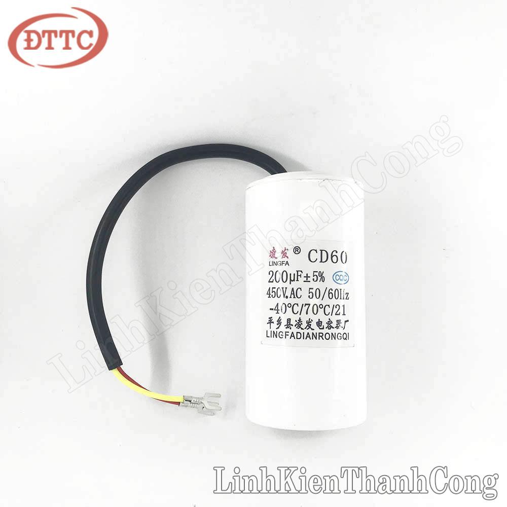 Tụ CD60 200uF 450V