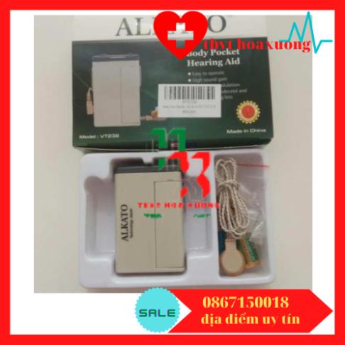 Máy trợ thính bỏ túi có dây alkato vt238